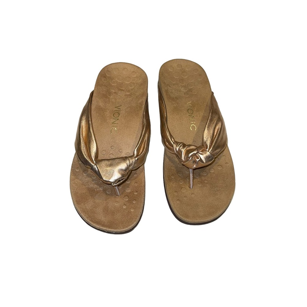 Vionic Rose Gold Sandals - Picture 8 of 10
